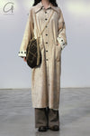 MUTEDANCE stand collar dyed textured jacket MD23FW57 bare color PM102